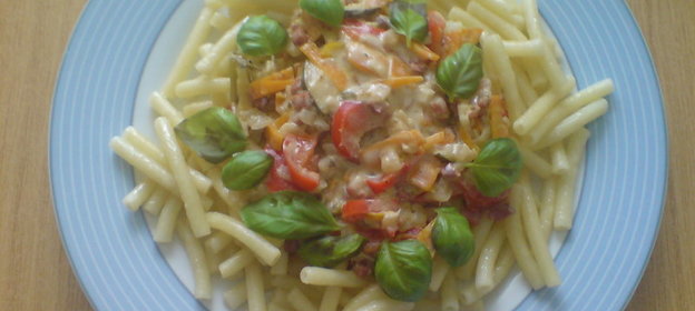 Картофельная запеканка с кольраби