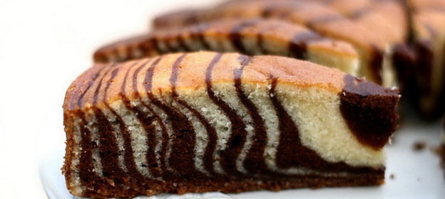 Кекс Зебра в мультиварке