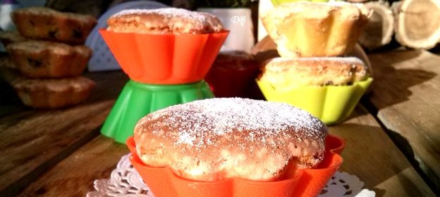 Кексы в силиконовых формочках