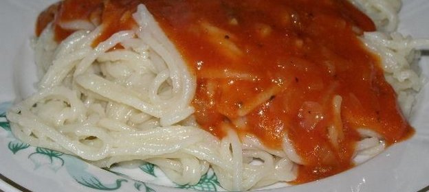 Томатный соус для спагетти из помидор
