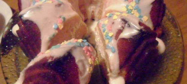 Кекс на ряженке с творогом