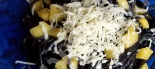 Паста с «пьяной» тыквой