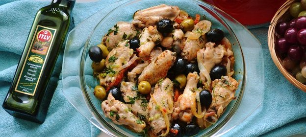 Курица по-средиземноморски