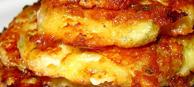 Оладьи с цуккини и моцареллой (fritelle di zucchine e moccarella)