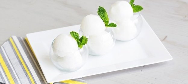 Сорбет из шампанского