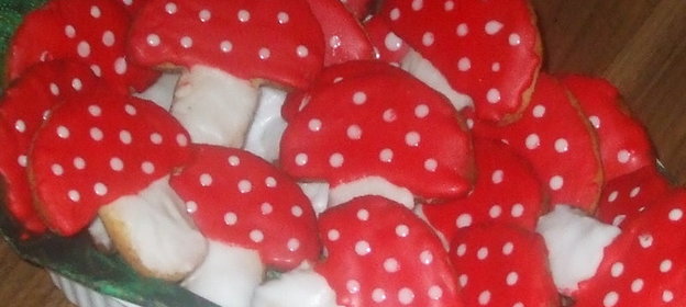 Миндальное печенье Glückspilze