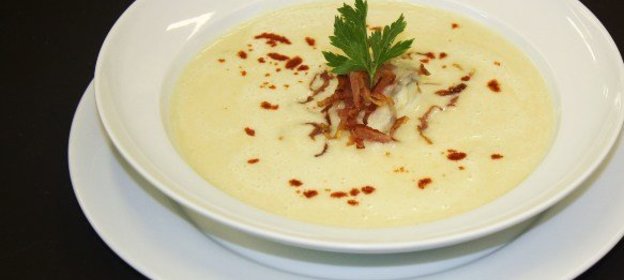 Сливочный суп из морского черта