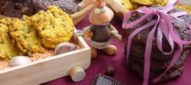 Чечевичное печенье (печенье бывает разное: чёрное, жёлтое, кр ...)