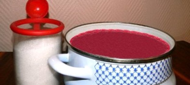 Клюквенный сироп на зиму