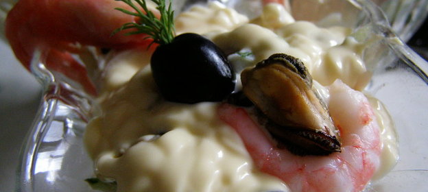 Салат Наглая креветка