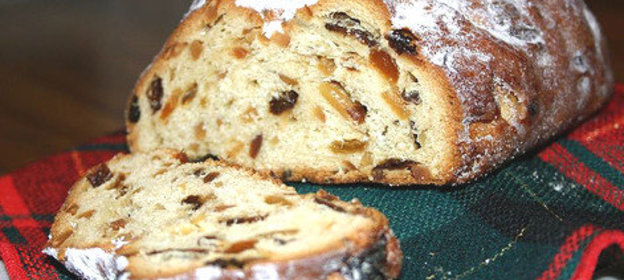 Рождественский кекс кристштоллен (christstollen)