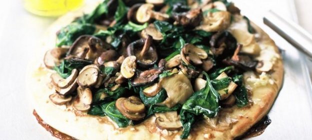 Пицца с грибами