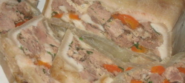 Кекс миндально-фруктовый