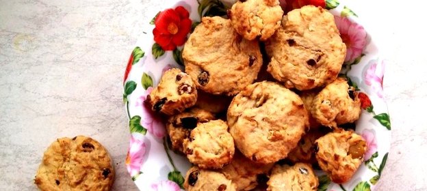 Кексы с фруктовым пюре