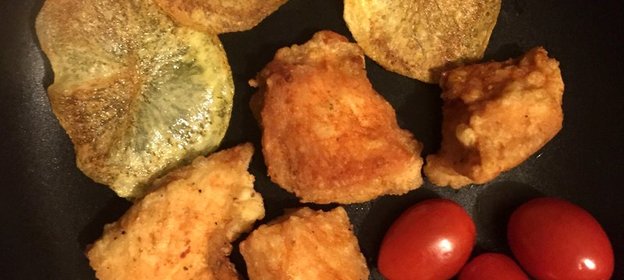 Куриные наггетсы в безглютеновом кляре