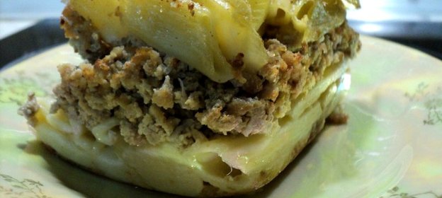 Макаронник с мясом