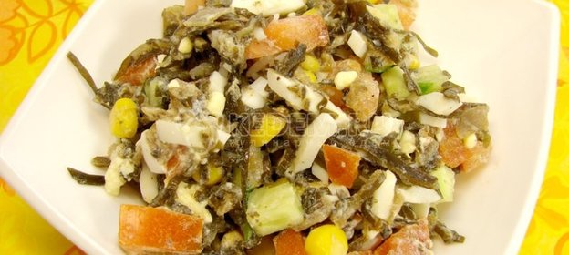 Салат из морской капусты
