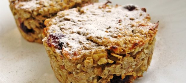 Овсяно-фруктовые кексы (без жира и сахара)