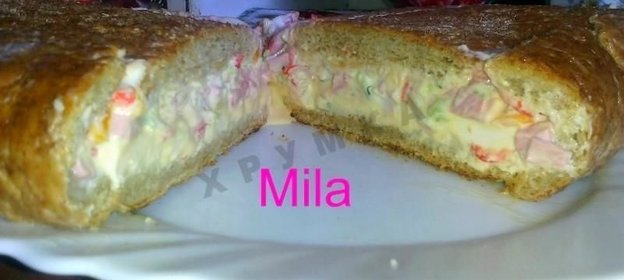 Фаршированный хлеб