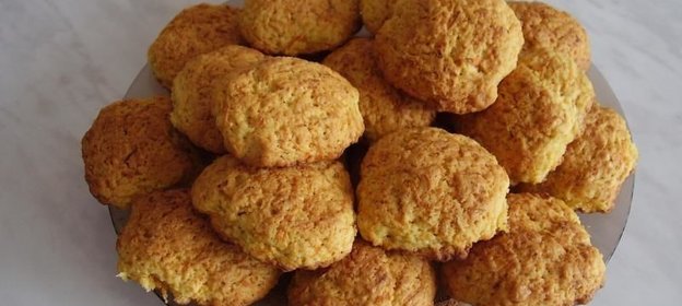 Морковное печенье