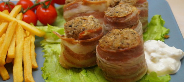 Тирольский попьет с чесночный соусом