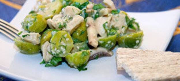 Мой диетический салатик №1 (куриный)