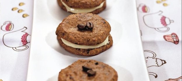 Кофейное печенье с фундуком