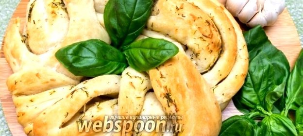 Хлеб с чесноком и прованскими травами