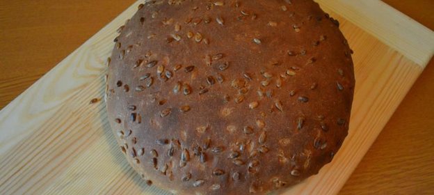 Хлеб с семечками