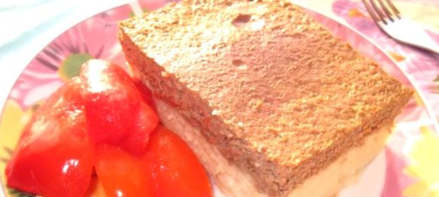 Картофельная запеканка с чесноком