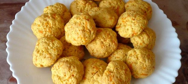Морковное печенье