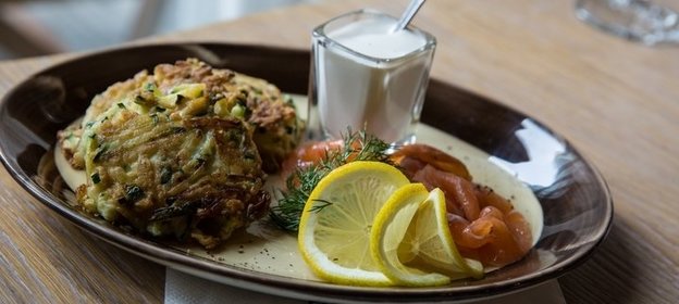 Кабачковые оладьи