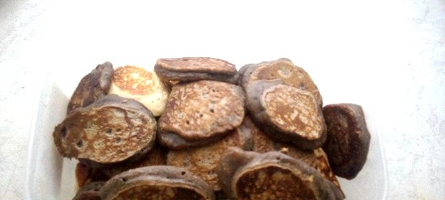 Вегетарианские оладьи на йогурте