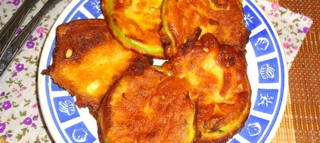 Кабачки в кляре