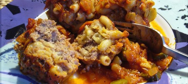 Тефтели „По-флотски или еще один способ пристроить вчерашние макароны