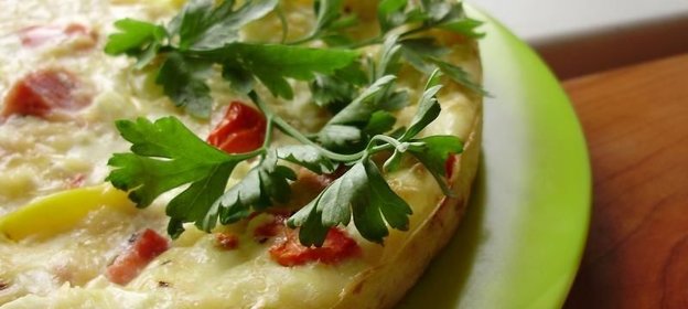 Яичная запеканка в духовке