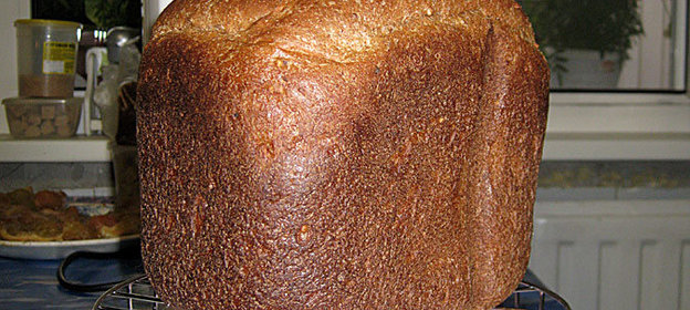 Заварной хлеб с грецкими орехами вариант для ХП