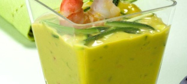 Зеленый соус с хреном