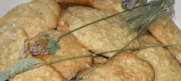 Постное овсяное печенье