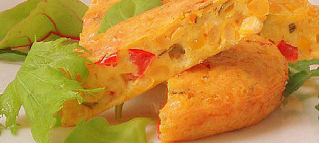 Запеканка с сыром и кукурузой