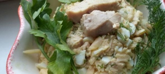 Салат «Морские фантазии»