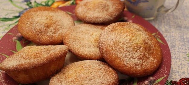 Творожные кексы в формочках