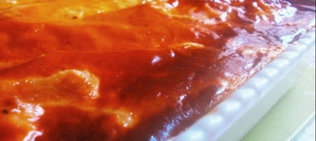 Картофельная запеканка с куриным фаршем и грибами