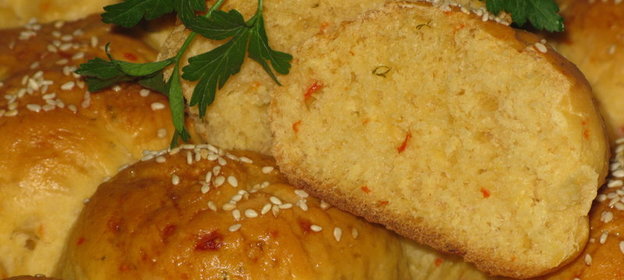 булочки с паприкой