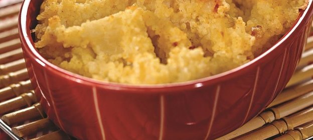 Картофельно-пшенная запеканка