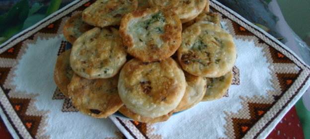Луковые лепешки (возможно вариант)