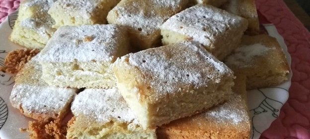 Быстрый ванильный кекс