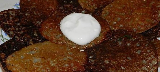 Заварные картофельные оладьи