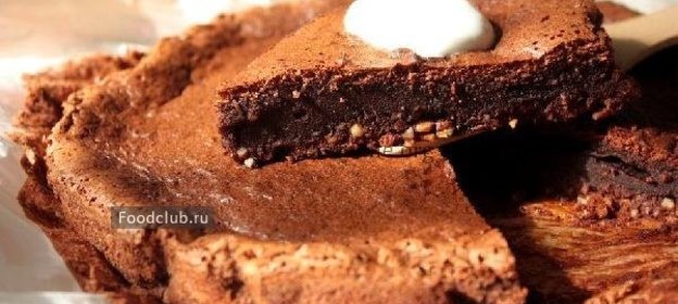 Шоколадный пирог без муки