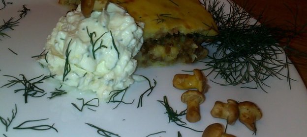 Запеканка картофельная Закуска охотника